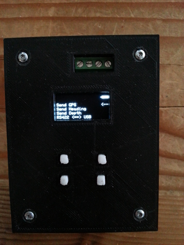 Main screen